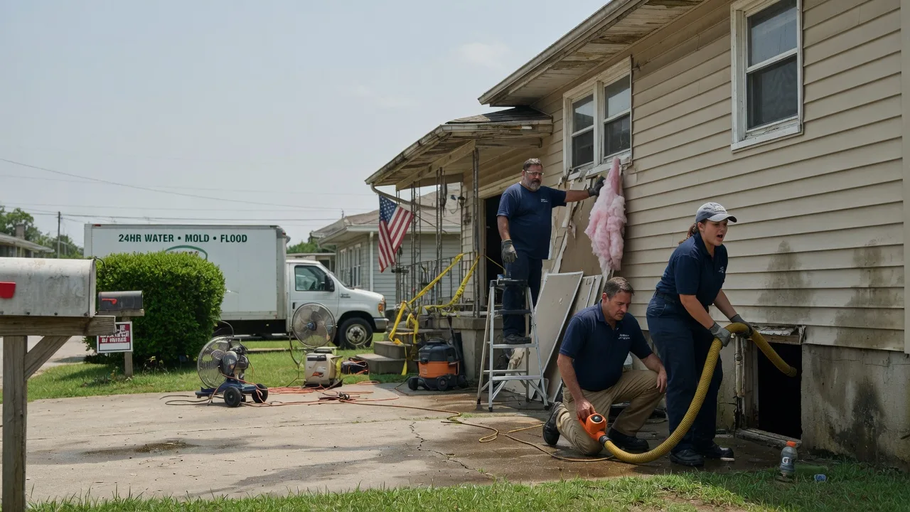 Water Damage Repair in Ellisville, IL near me